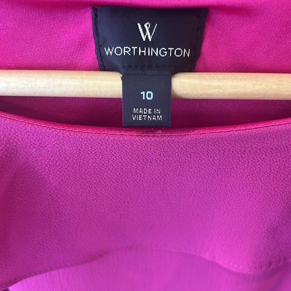 Chic Magenta Ruffle Dress - Picture 4 of 8